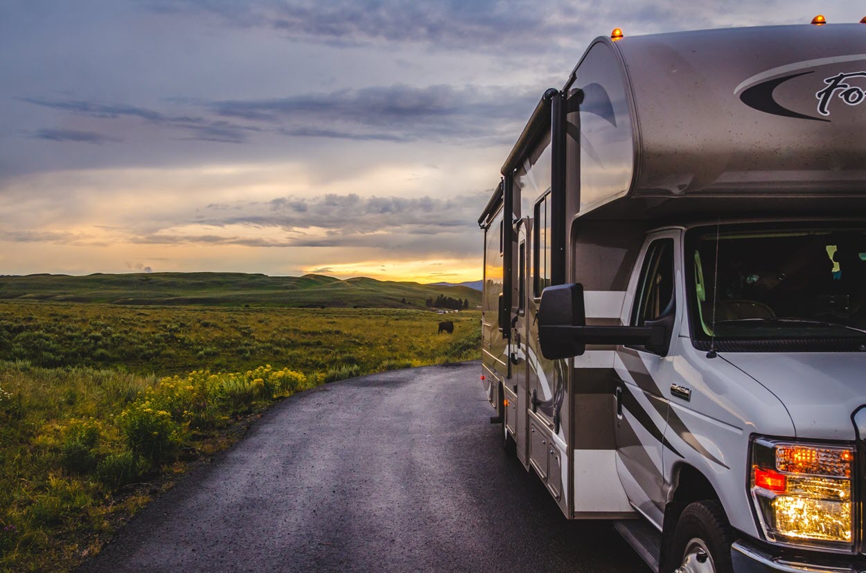 An RV can take you to the most majestic places, all while living with the comforts of home.